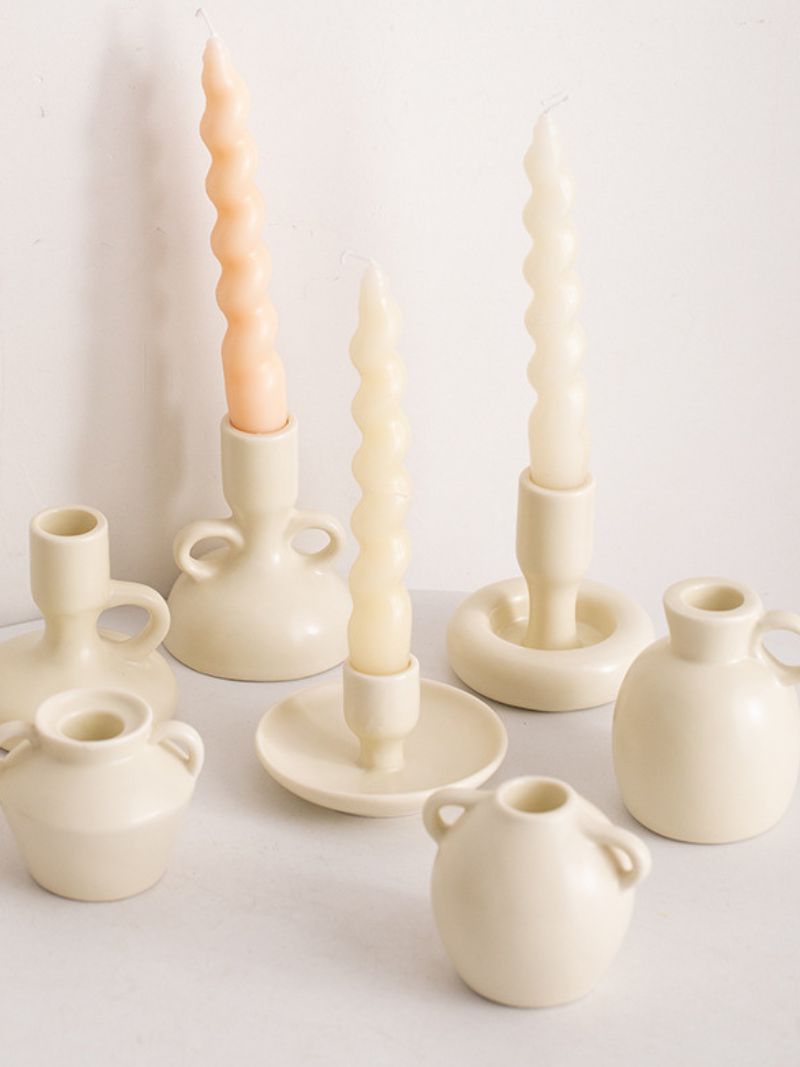 ceramic candle holder