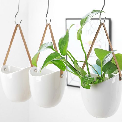 ceramic hanging planter